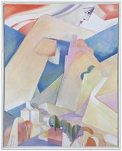 Composition autour de Saignon, 1990