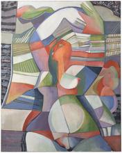 Femme dans le paysage,1980