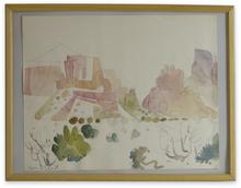 Prairie devant Bell Rock (Sedona), 2000
