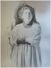 Robe blanche, debout - 1980