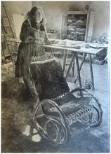 Debout, table couture, fauteuil bascule - 1981