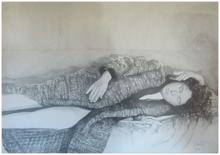 Robe chat couché - 1990