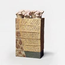 Sculpture avec cinq fleurs de géraniums, 1980