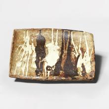 Plat avec des traces blanches, 1972