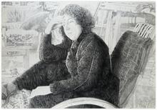 Veste astrakan, fauteuil bascule - 1991