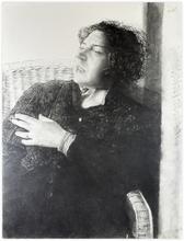 Portrait, mégot, regarde à droite - 1994