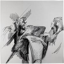 Véronique essuie la face de Jésus, 1995