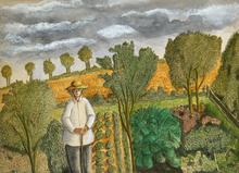 «Rien n'est sérieux, tout est irréel» le jardinier farfelu