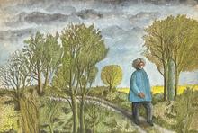 Promenade en veste bleue - 2013
