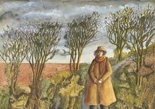 Gui dans les arbres, de face, mains croisées - 2013