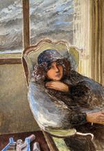 Frileuse devant la fenêtre - 1995
