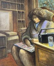 Collier ivoire, réussite, à gauche biblio