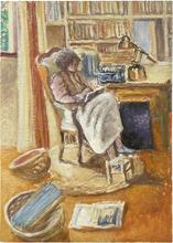 Assis Voltaire, lit, paniers tricot