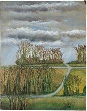 Nuages, arbres et routes