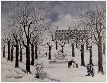Paysage d'hiver - 1969