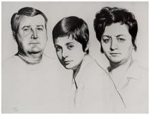 Monsieur et Madame Rousseau et leur fils - 1971