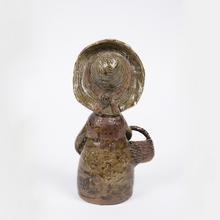Femme au grand chapeau très relevé (bouquetière), 1959