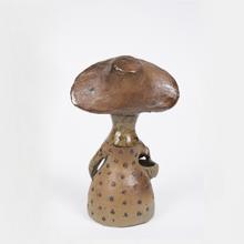 Grès au chapeau quadrillé en cloche (Bouquetière), 1954