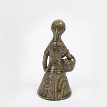 Femme à la couette sur la nuque (Bouquetière), 1949