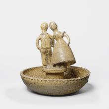 Coupe avec un couple de danseurs paysans, c. 1949