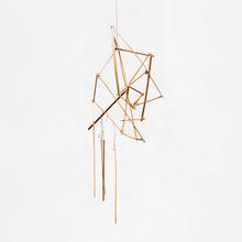 Suspension en bois de hêtre - circa 1960