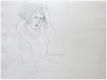 Assis main gauche, cheveux - 2016