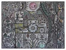 Le jour - Tracteur et paysage - 1973 