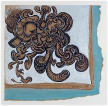 Sans titre (Encre de chine gouache / papier) - 1960