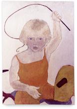 Simon-peinture à l'huile sur bois-54x45cm- 1966