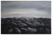 La plage aux galets - 1972