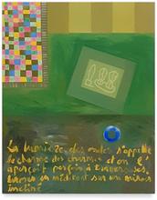 Peinture "La lumière des ondes" - 1991