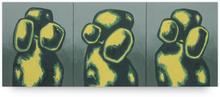 Peinture triptyque IX - 2003