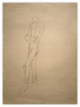 Dessin sans titre (bras croisés) - 1966