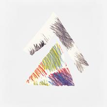 Dessin en deux parties à placer sur un mur, Série 1, N°13 - 1978-1979