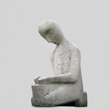 Homme au Tambour (Calcaire) - 1964