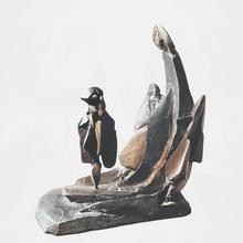 Homme sortant des marais - 1968
