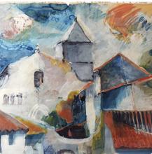 Eglise de Saignon, 1967