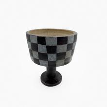 Carreaux bleus et noirs (compotier), 1967