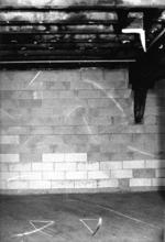 Travail in situ, Investissement d'un lieu, entrepôt de la Villette - 1979