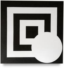 Cercle virtuel blanc sur progression noire — 2005