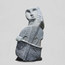 Homme à la Contrebasse - Basalte - 1957