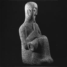 Berger à la Corne - Granit - 1950