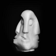 Tête à 4 faces - 1997