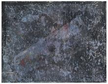 Sans titre (Composition abstraite bleu, Billie Hollday), vers 1955-60