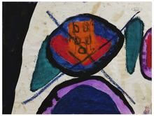 Sans titre (Forme rouge, recto); Composition (verso), 1979