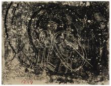 Marin et table (recto); Marin et table sur fond noir (verso), vers 1955-60