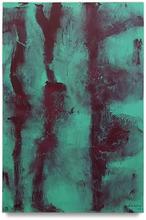 Les trois arbres, rouge, vert - 2020
