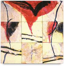Le grand Décolleté rouge - 2000