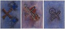 Triptyque, Archéologies, Hommage à Michel Vachey - circa 1993