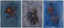 Triptyque, Archéologies, Hommage à Michel Vachey - 1993